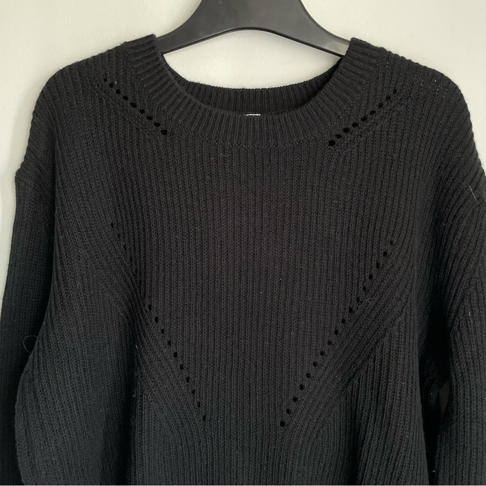 LULULEMON Seva Crewneck Merino Wool Sweater - Black - Picture 6 of 11